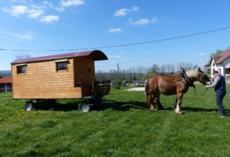 La Bohème en roulotte dans le Haut-Jura