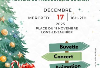 Marché de Noël de producteurs locaux