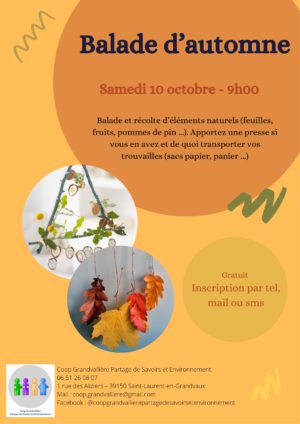 Balade d&rsquo;automne