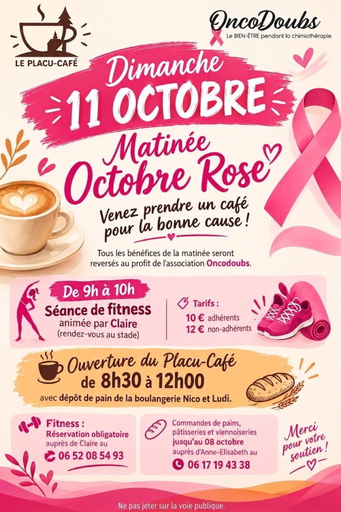 Matinée « octobre rose » à Fort-du-Plasne
