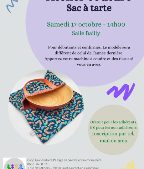 2071742Atelier couture « sac à tartes »