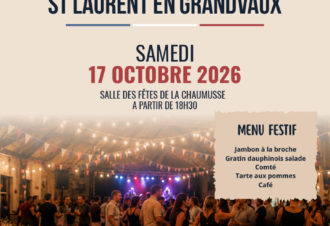 Banquet annuel des sapeurs pompiers