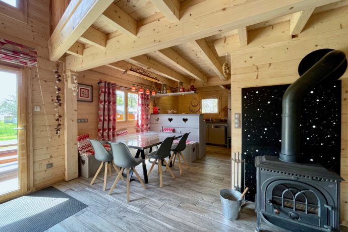 Coin repas vu de l’escalier