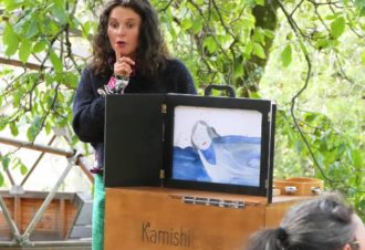 Théâtre d’images Kamishibaï