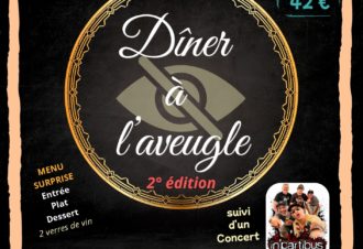 Dîner à l&rsquo;aveugle – 2nde édition