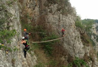 Lézard des bois – Accompagnateur en montagne, moniteur escalade / canyon