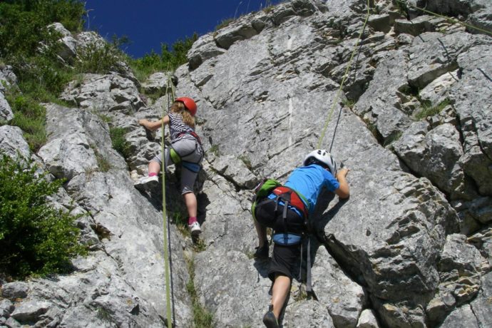 Lezard des Bois : escalade