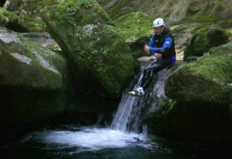 Lézard des bois – Accompagnateur en montagne, moniteur escalade / canyon