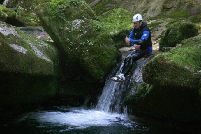 Lezard des Bois : canyoning