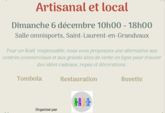Marché de Noël local et artisanal