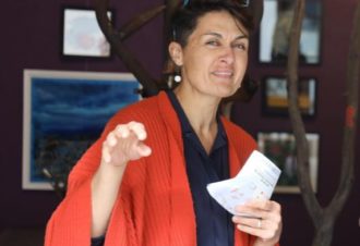 Atelier d’artiste, lieu d’exposition avec Christine Richard