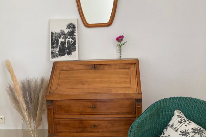 Chambre avec lit double