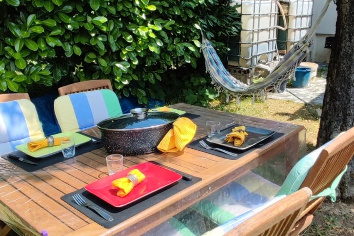 Déjeuner au jardin