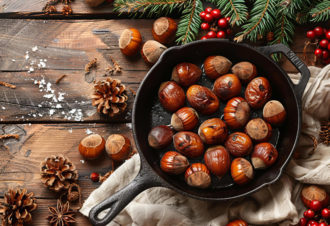 Vente de marrons du Lions Club Lons le Saunier