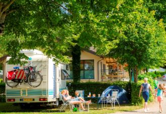 Camping site et paysage Beauregard