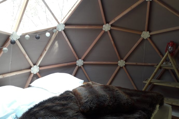 Dome géodésique – Domaine du Bugnon