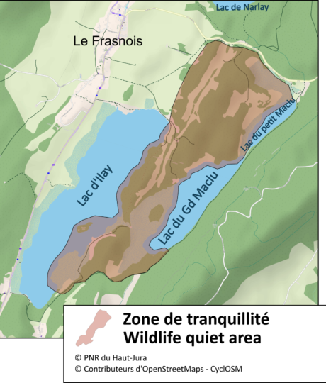 Zone de tranquillité de la vie sauvage – 4 lacs