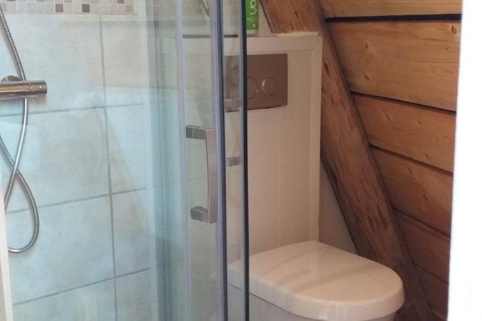Salle de bain douche WC