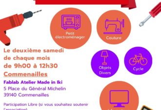 Café Réparation Iki, on répare ensemble ?