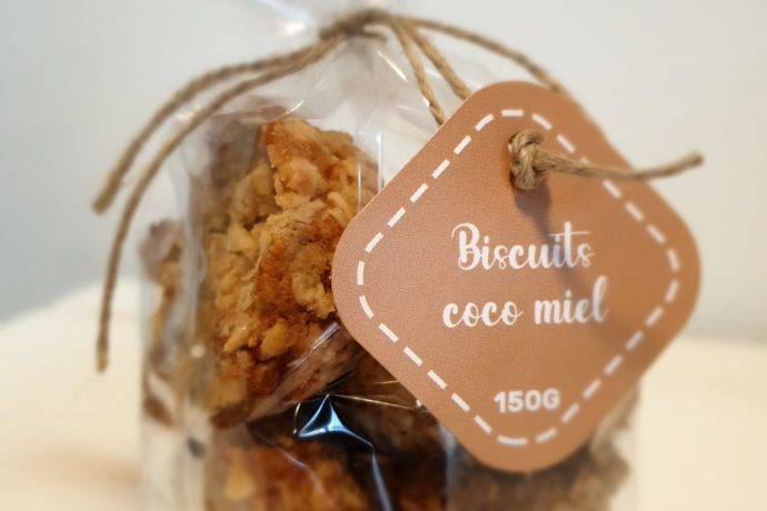 biscuits coco miel
