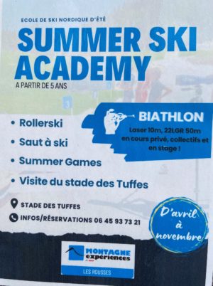 2025-0411 – Summer Ski academy