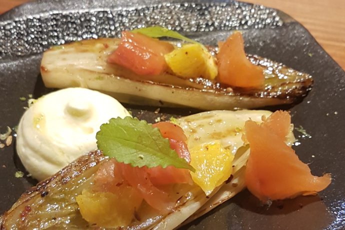 Endive et Truite Fumée du Jura