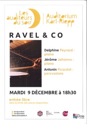concert « Ravel & Co, à 2 pianos »
