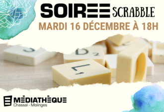 Médiathèque de Chassal-Molinges : Soirée Scrabble