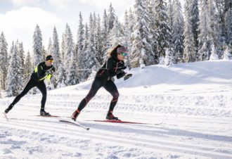 Vers piste Les chevreuils