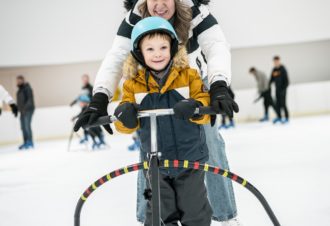 Patinoire/piste de roller de l&rsquo;Espace des Mondes Polaires Paul-Émile Victor