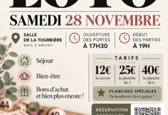 LOTO de l&rsquo;APE Bois d&rsquo;Amont