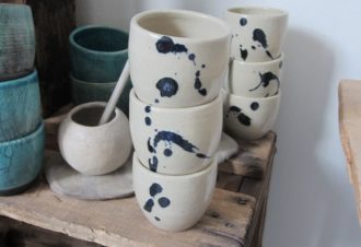 Poterie raku et sculpture