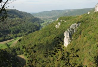 La cascade des tufs aux Planches près d’Arbois