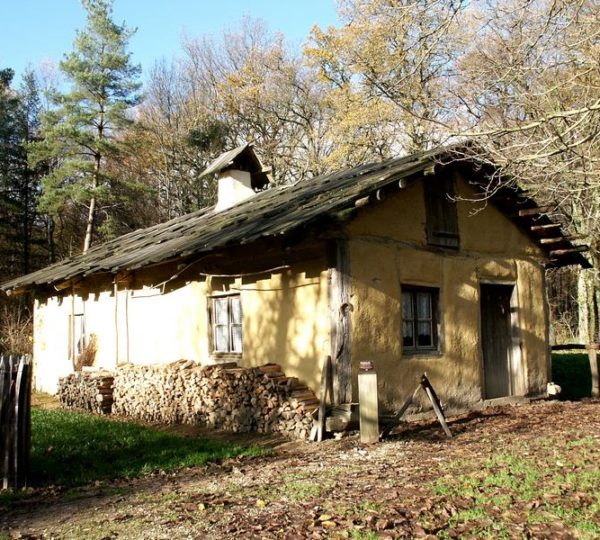 Forêt de Chaux, baraques bûcheronnes du 14