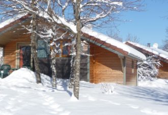Lodges du hérisson le gour bleu
