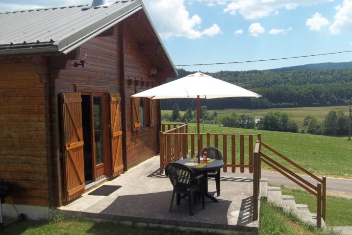 Chalet Orcières – Terrasse