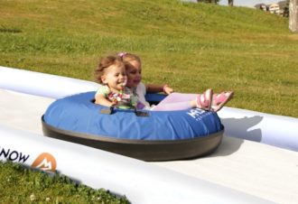 Pistes de luges tubing