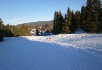 Piste de luge à Saint-Laurent en Grandvaux