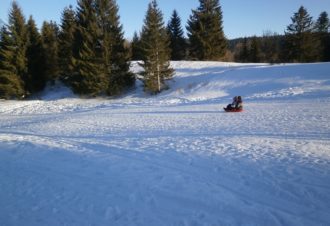 Piste de luge à Saint-Laurent en Grandvaux