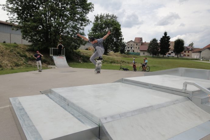 Skate park de Saint-Laurent en Grandvaux