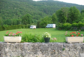 Aire de camping-car chez M. Benoît