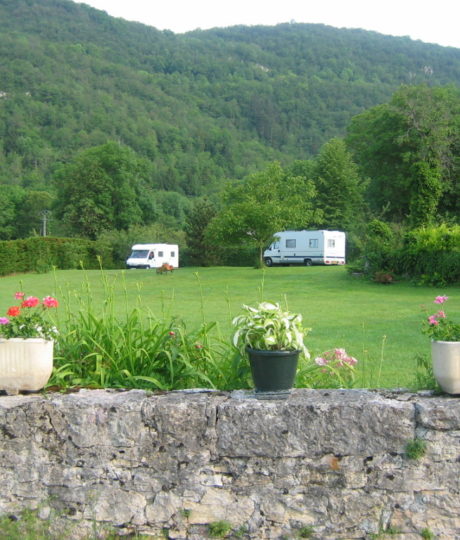 Aire de camping-car chez M. Benoît