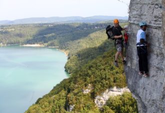 Via ferrata du Regardoir – lac de Vouglans