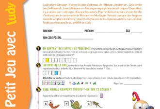 Jeu de piste « Quel est le jeu préféré de Ludy ? »