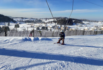 Téléski du Crêt – La Pesse