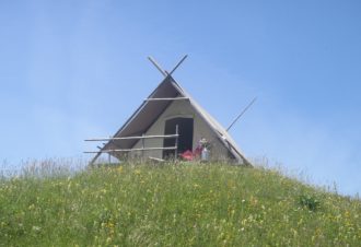 Refuge Les Adrets – Tente prospecteur
