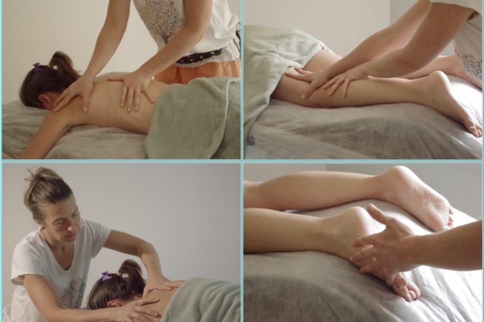 4 mini photos massage