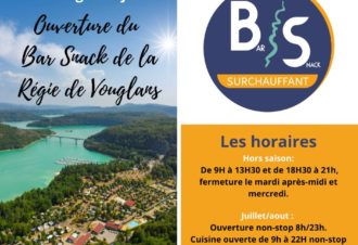 Snack du camping du suchauffant