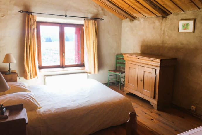 Gîte la Petite Grange * Chambre lit double et lit simple