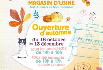 Ouverture d’automne du magasin d’usine Vilac